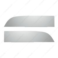 304 Stainless Steel 8" Chop Top Window Trim For Kenworth T680/T880 Trucks (Pair)