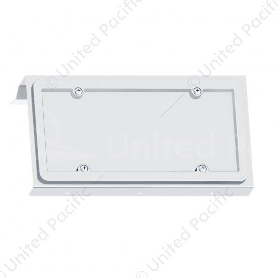 Stainless 1 License Plate Holder For 2003+ Volvo VN