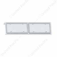 Stainless 2 License Plate Holder For 2003+ Volvo VN