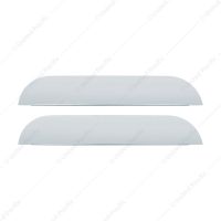 304 Stainless Steel 5" Chop Top Window Trim For 2008-2024 Peterbilt 389, 2008-2014 388, & 2006-2016