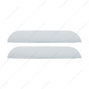 304 Stainless Steel 5" Chop Top Window Trim For 2008-2024 Peterbilt 389, 2008-2014 388, & 2006-2016