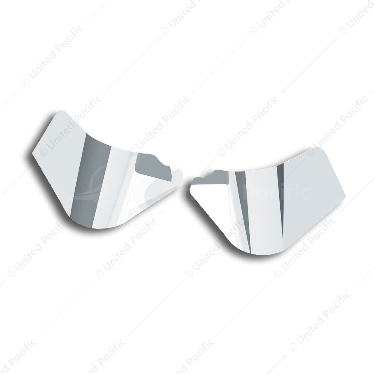 Stainless Air Intake Shroud For 2008+ Kenworth T800 With Split Fender Metton Hood