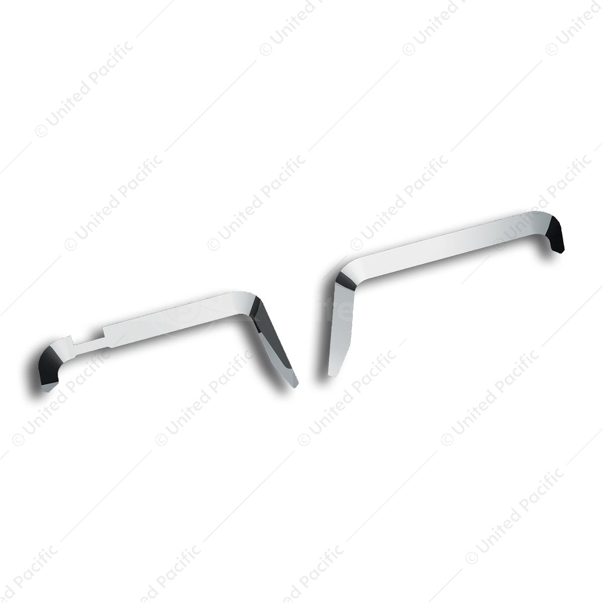 Stainless Door Window Vent Visor For All KW Trucks With Daylight Doors & Passenger Side Single Conve