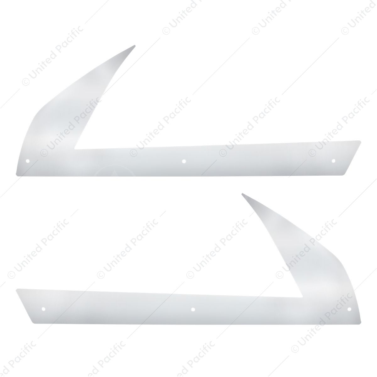 430 SS Below Headlight Fender Guards For 2018-2024 Freightliner Cascadia (Pair)