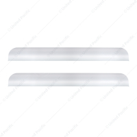 430 SS Lower Step Surface Protective Plates For 2018-2025 Freightliner Cascadia (Pair)