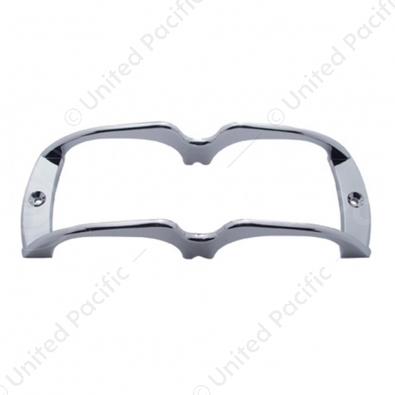Chrome Plastic Turtle Back Lens Guard