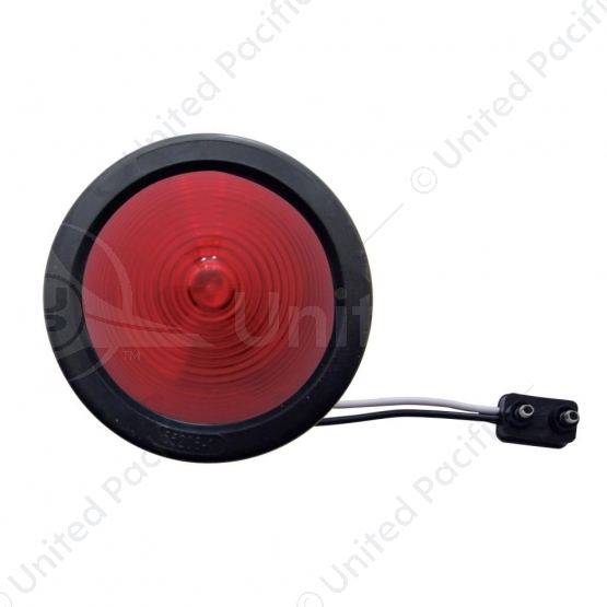 2.5" Round Beehive Light Kit (Clearance/Marker) - Red Lens