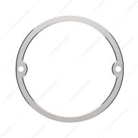 Stainless Steel Low Profile Cab Light Bezel