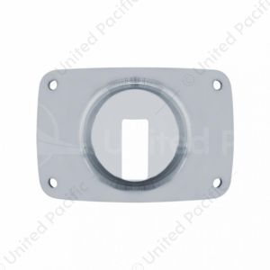 Stainless Peterbilt Headlight Inner Mounting Base Plate
