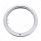 Stainless "Bullet" Headlight Bezel Without Turn Signal Cutout (Card)