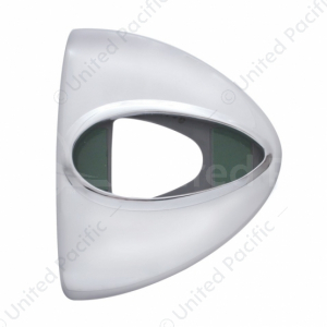 Headlight Turn Signal Cover With Teardrop Light Cutout
