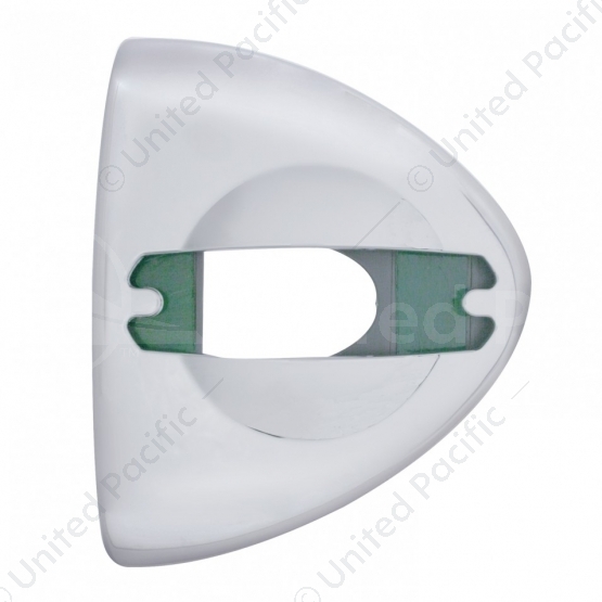 Headlight Turn Signal Cover With Rectangular Light Cutout