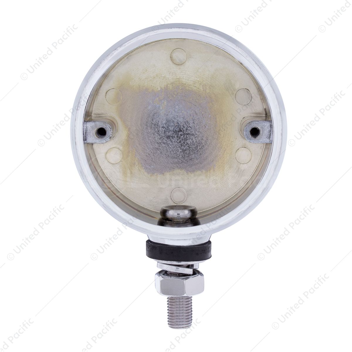 Chrome Die Cast 3" Single Face Light Housing Only for LED (Bulk)