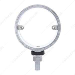 Chrome Die-Cast 3" Double Face Light Housing Only for LED (Bulk)