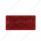 Rectangular Quick Mount Reflector - Red