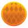 3-3/16" Round Quick Mount Reflector - Amber