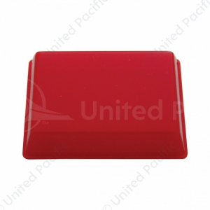 2-1/16" X 2 7/8" Dome Light Lens - Red