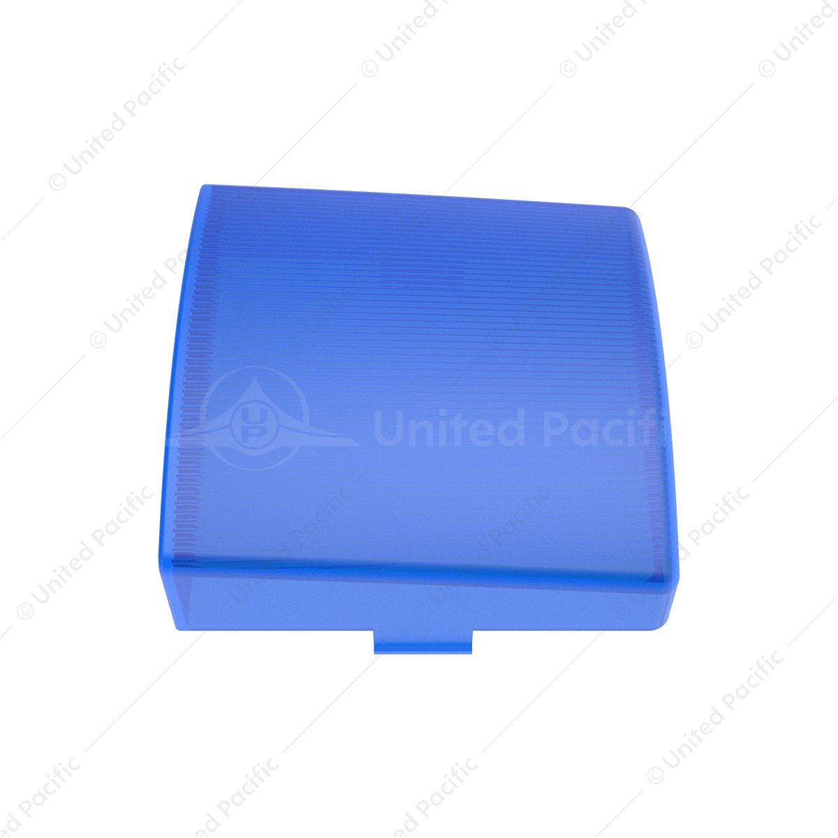 3" X 3" Square Dome Light Lens - Blue
