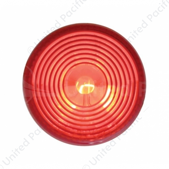 2" Round Light (Clearance/Marker) - Red Lens