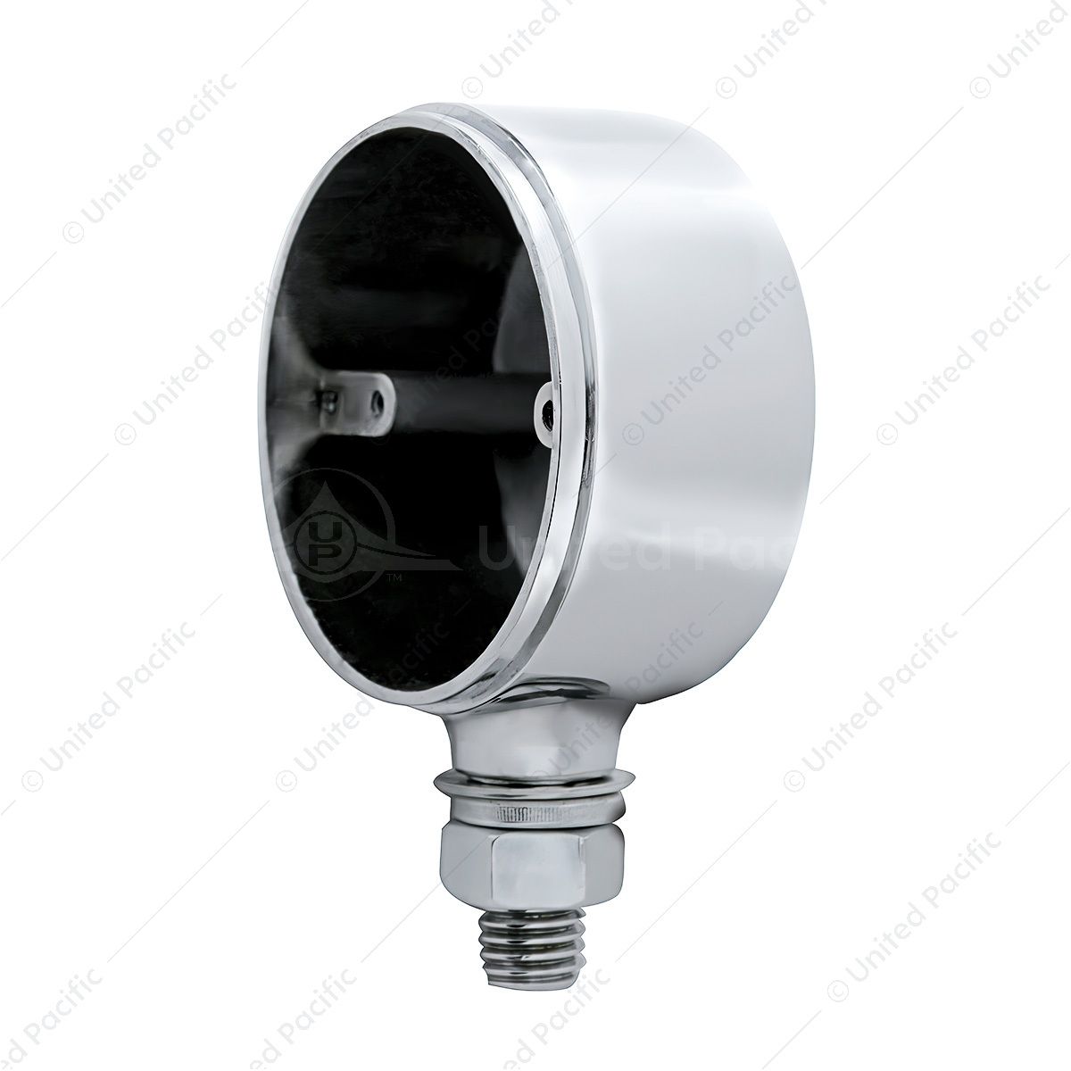 Chrome Die Cast Single Face Light Housing Only (Bulk)