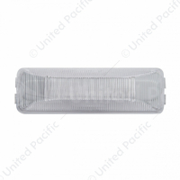 Incandescent Rectangular Fender Mount Utility Light - Clear Lens