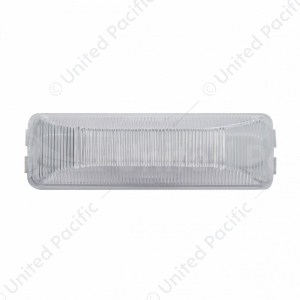 Incandescent Rectangular Fender Mount Utility Light - Clear Lens