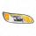Chrome LED Headlight With LED Turn, Position, & DRL For Peterbilt 386(2005-2015) & 387(1999-2010)- P