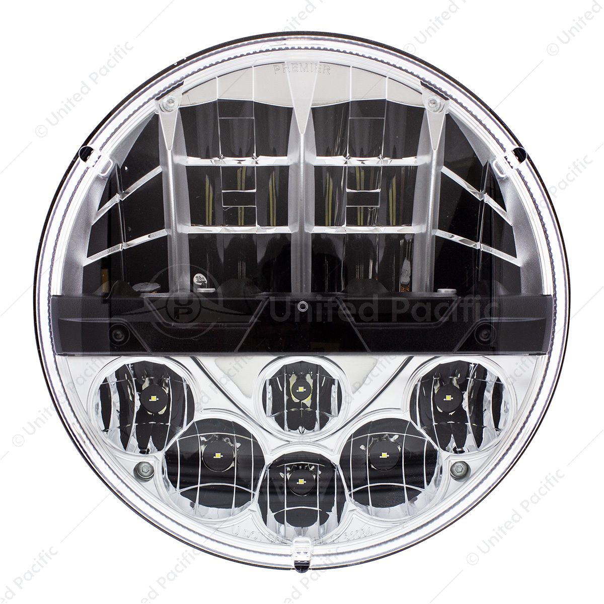 ULTRALIT - High Power LED 7" Headlight With Polycarbonate Lens & Housing