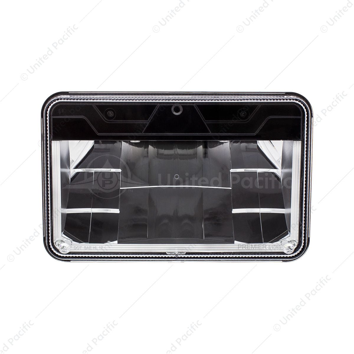 ULTRALIT - High Power LED 4" X 6" High Beam Headlight With Polycarbonate Lens & Housing