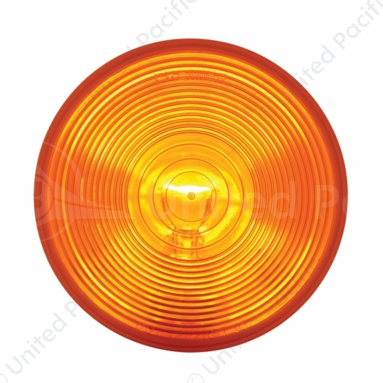4" Round Dual Function Turn Signal Light - Amber Lens