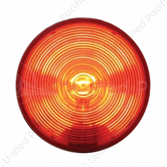4" Round Light (Stop, Turn & Tail) - Red Lens