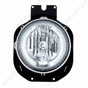 Crystal Headlight With 34 LED Side Light Bars For 1996-2005 Freightliner Century