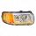 High Power LED Chrome Headlight With 16 LED Turn & 57 LED Bar For 2008-2024 Peterbilt 389- Passenger