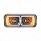 High Power LED "Blackout" Projection Headlight With LED Turn Signal & Position Light Bar - Passenger