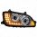 Chrome Projection Headlight Assembly For 2008-2017 Kenworth T660- Passenger