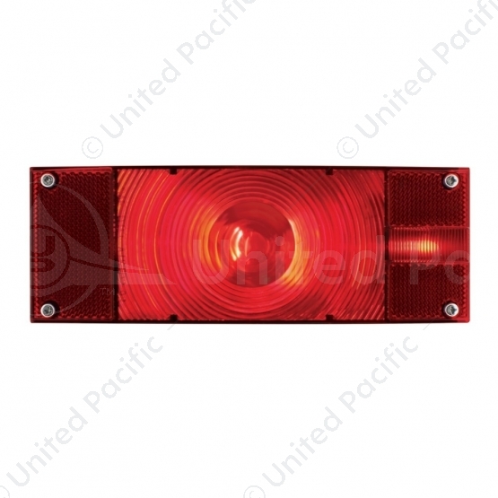 Over 80" Wide Rectangular Submersible Combination Tail Light Without License Light