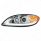 Chrome Projection Headlight With LED Turn Signal & Light Bar For 2006-2017 International Prostar - D
