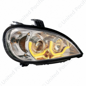 Projection Headlight With Dual Function Light Bar For 2001-2020 Freightliner Columbia