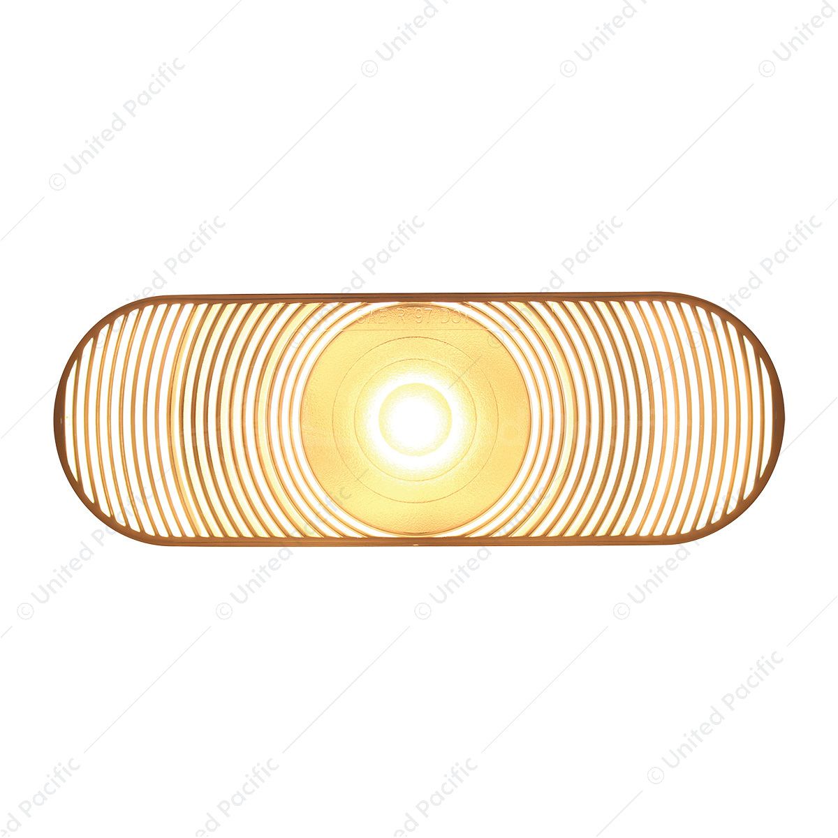 6" Oval Back-Up Light - Clear Lens