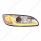 Chrome Projection Headlight W/LED Dual Function Light Bar For PB 386 (2005-2015) & 387 (1999-2010) -