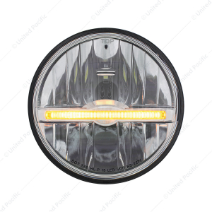 ULTRALIT - 9 LED 5-3/4" LED Headlight With LED Position Light Bar