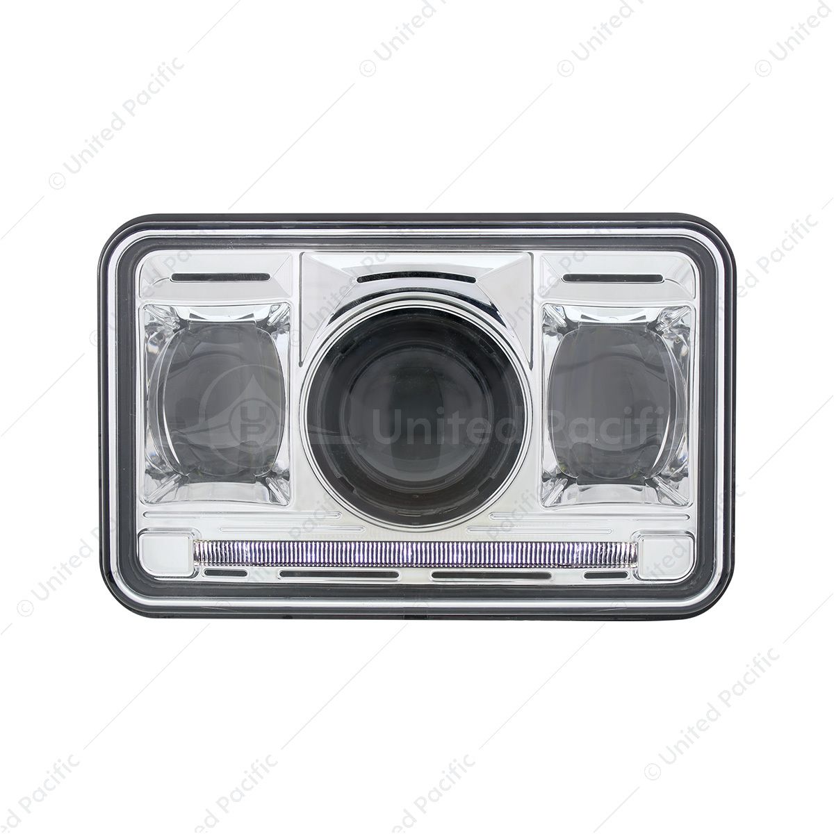 ULTRALIT - 11 High Power LED 4" X 6" Projection Headlight - High Beam