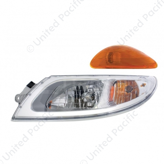 Headlight With Turn Signal For International Durastar (2002-2018) & MV (2019-2022) - Driver