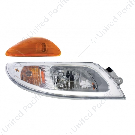 Headlight With Turn Signal For International Durastar (2002-2018) & MV (2019-2022) - Passenger