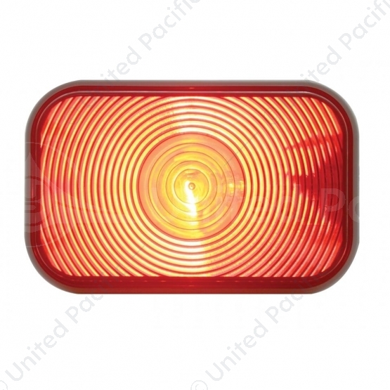 Rectangular Light (Stop, Turn & Tail) - Red Lens
