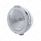 Stainless Steel Classic Headlight 6014 Bulb & LED Turn Signal - Clear Lens