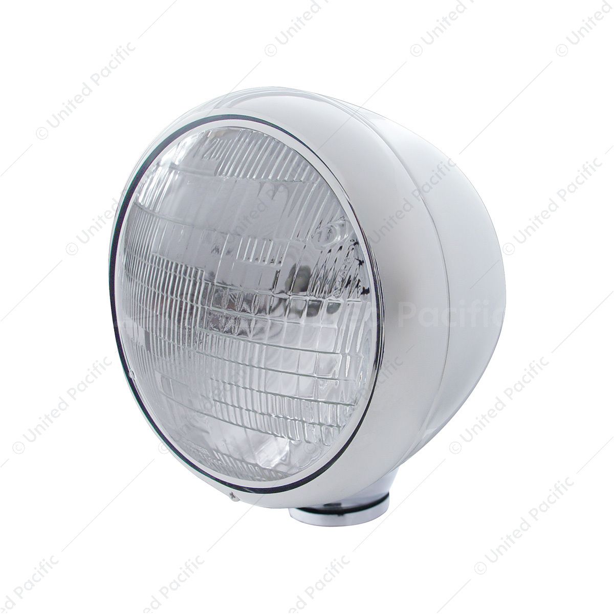 Chrome Guide 682-C Style Headlight 6014 Bulb