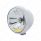 Stainless Steel Guide 682-C Style Headlight H4 Bulb With 10 Amber LED