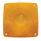 Square Double Face Light Lens - Amber