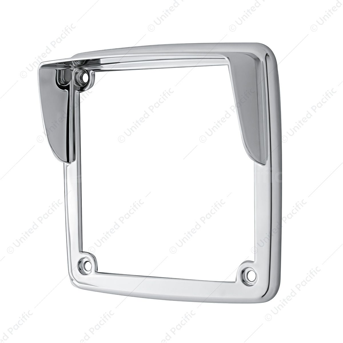 LED Square Double Face Light Bezel With Visor - Fits Up 38750 Series
